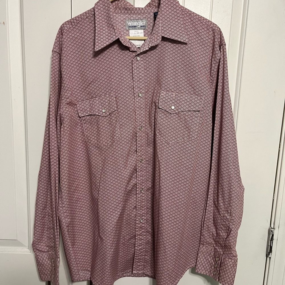 Wrangler Western Men’s Pearl Snap
